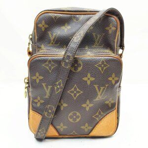 Authentic Louis Vuitton Amazon Brown Monogram Crossbody Bag 223-112025-2289393
